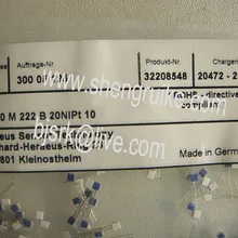 M222 класс b Heraeus Марка PT100 тонкий Плёнки RTD элемент