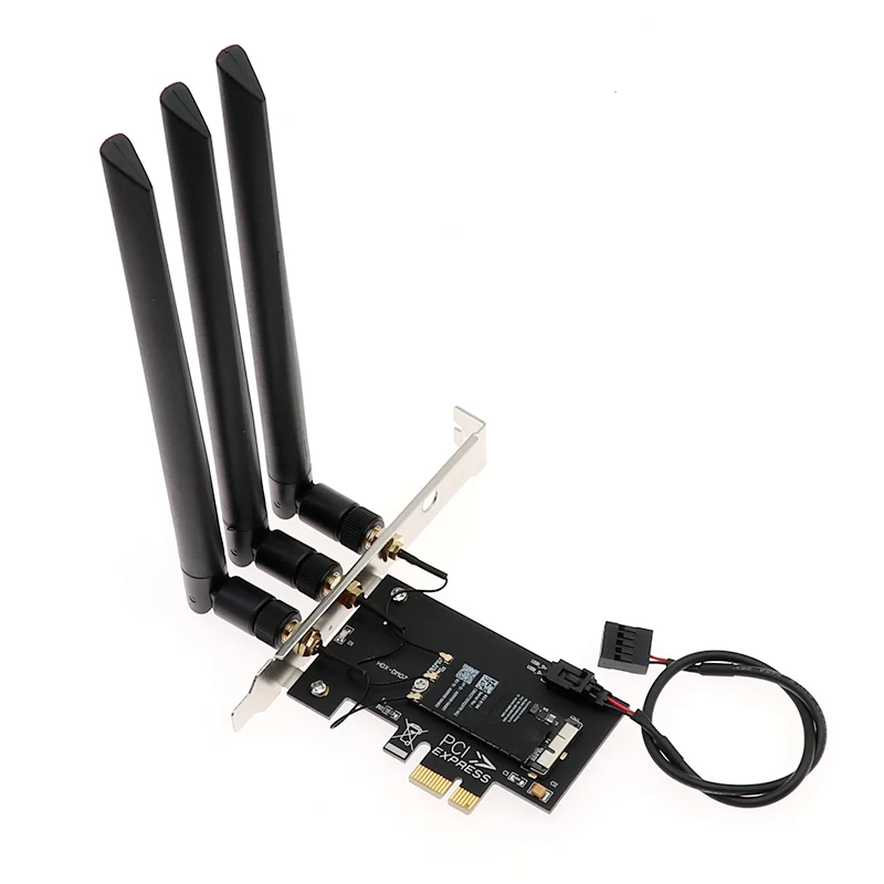 AC 1750M двухдиапазонный PCI E bcm9360cs BT4.0 беспроводной Wifi адаптер карта с антенной|Платы