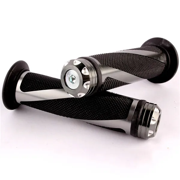 Universal 7/8 22mm Motorcycle Handlebar Grips Gel Rubble For Kawasaki Suzuki Honda Yamaha Universal 7/8 22mm Motorcycle Handlebar Grips Gel Rubble For Kawasaki Suzuki Honda Yamaha