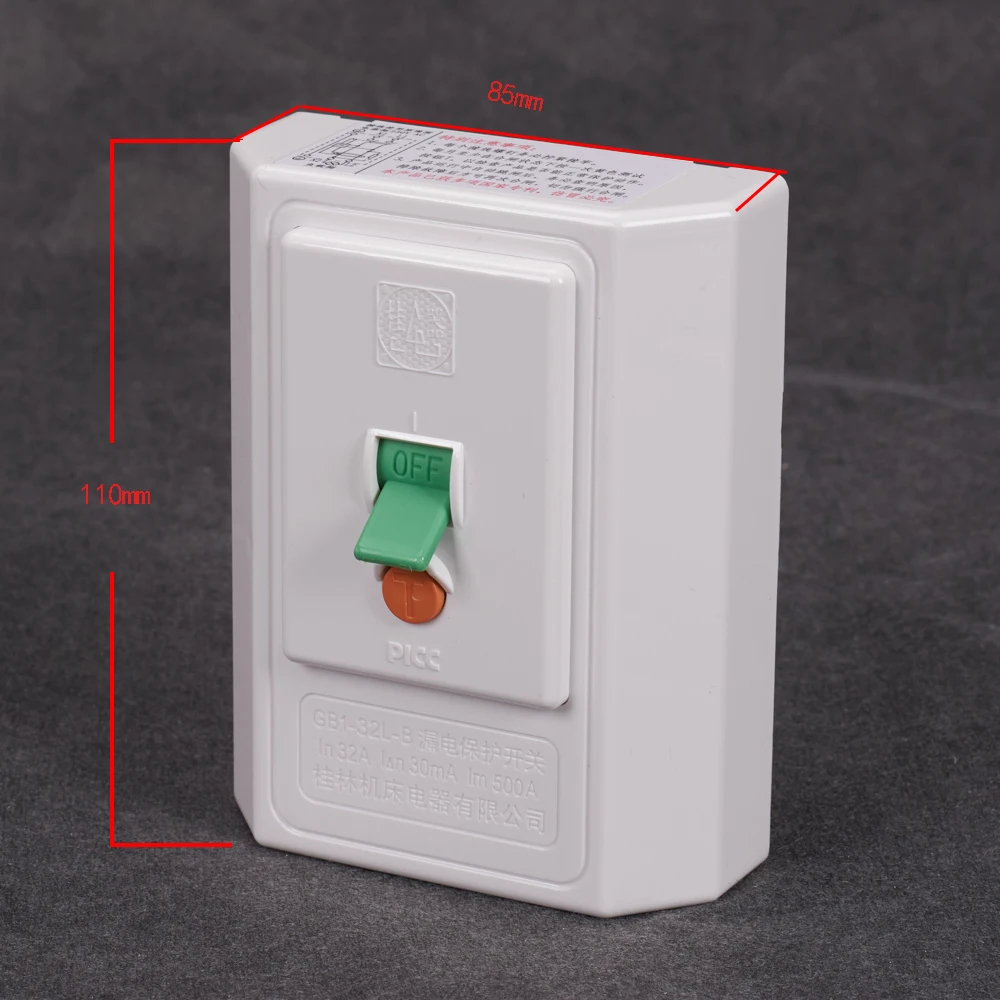 Air conditioning electric water heater leakage protection