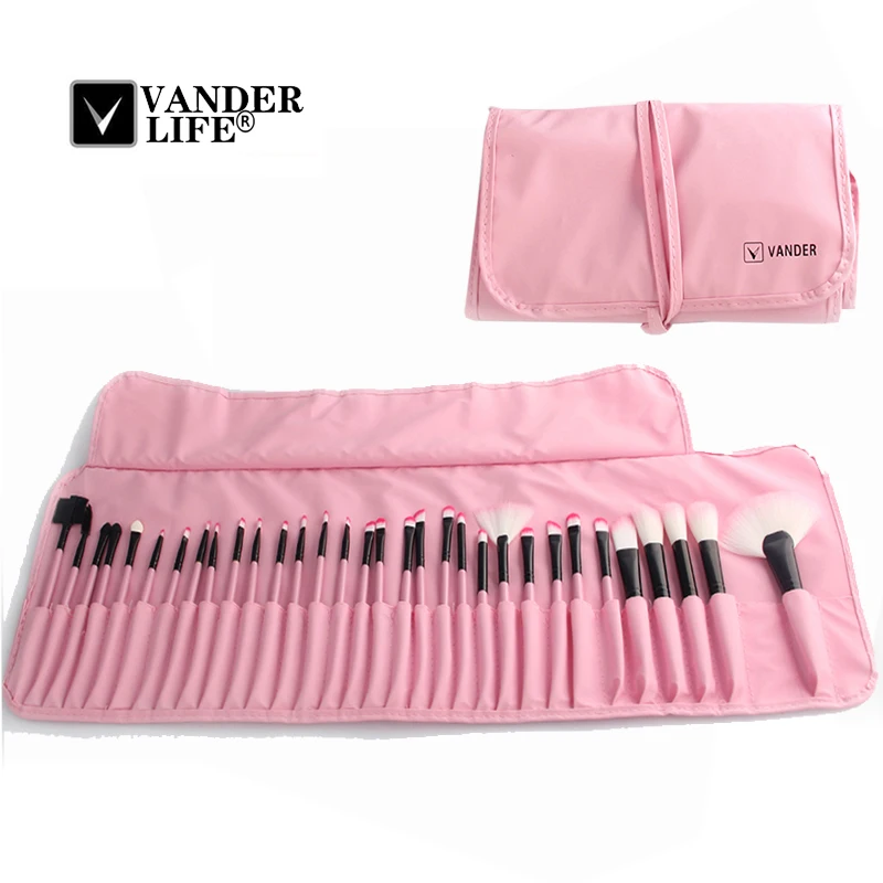 Vander 32Pcs Makeup Brushes set Professional Cosmetic with Make-up Brush Bag For Foundation Brush Beauty Tools pincel maquiagem (5)