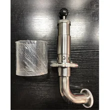 1," Tri Clamp 0,2-2,2 бар SUS 304 нержавеющий санитарный Регулируемый вакуумный предохранительный клапан сброса давления