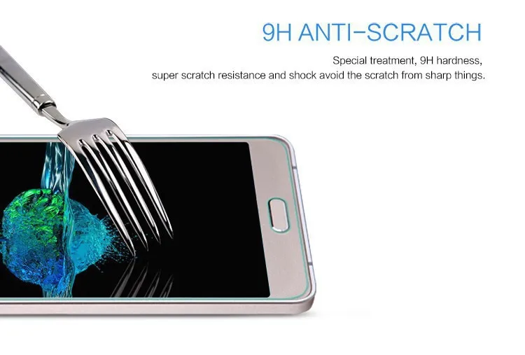 Закаленное Стекло Экран протектор для samsung Galaxy A5 (5 0 '') 2015 версия 26 мм с уровнем