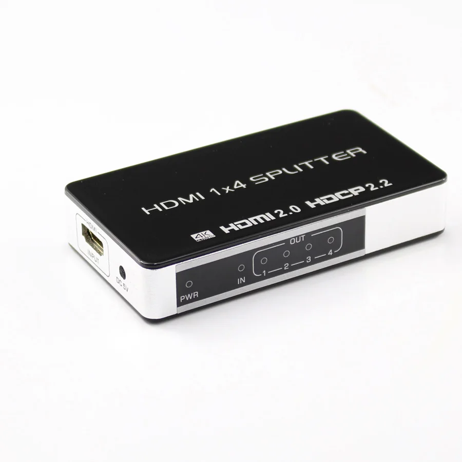 HDMI 2 0 сплиттер UHD 4K 1x4 HDCP 3D 1 вход 4 выхода ретранслятор Переключатель концентратор