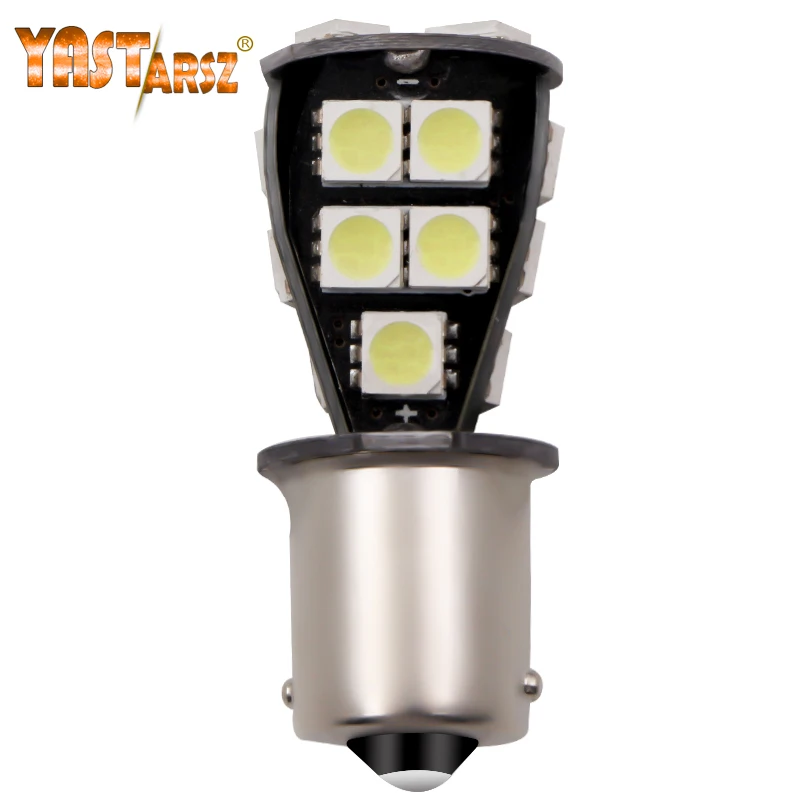 

1PCS 1156 BAU15S 18 SMD Amber Yellow CANBUS OBC Error Free py21w LED car Bulbs Lamp Turn Signal Lights Car Light Source 12V