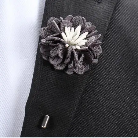Aliexpress 20 Pcs Lot Wedding Boutonniere Fabric Flower 20 Pcs Lot Wedding Boutonniere Fabric Flower Lapel Pin Groom Groomemen Onhole Corsage