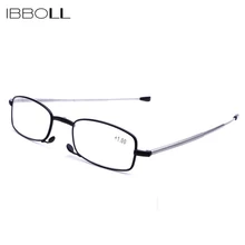 Ibboll складные очки для чтения Для женщин Мода дальнозоркостью очки для Для женщин s Классический металлические очки ясно Óculos FR139