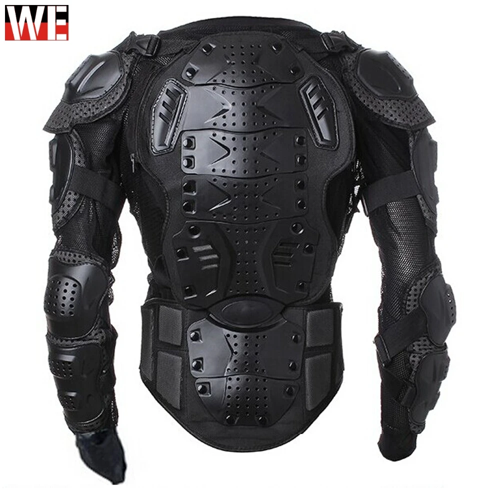 WOSAWE Motorcycle Jacket Chest Armor Back Support Motocross Protector ...