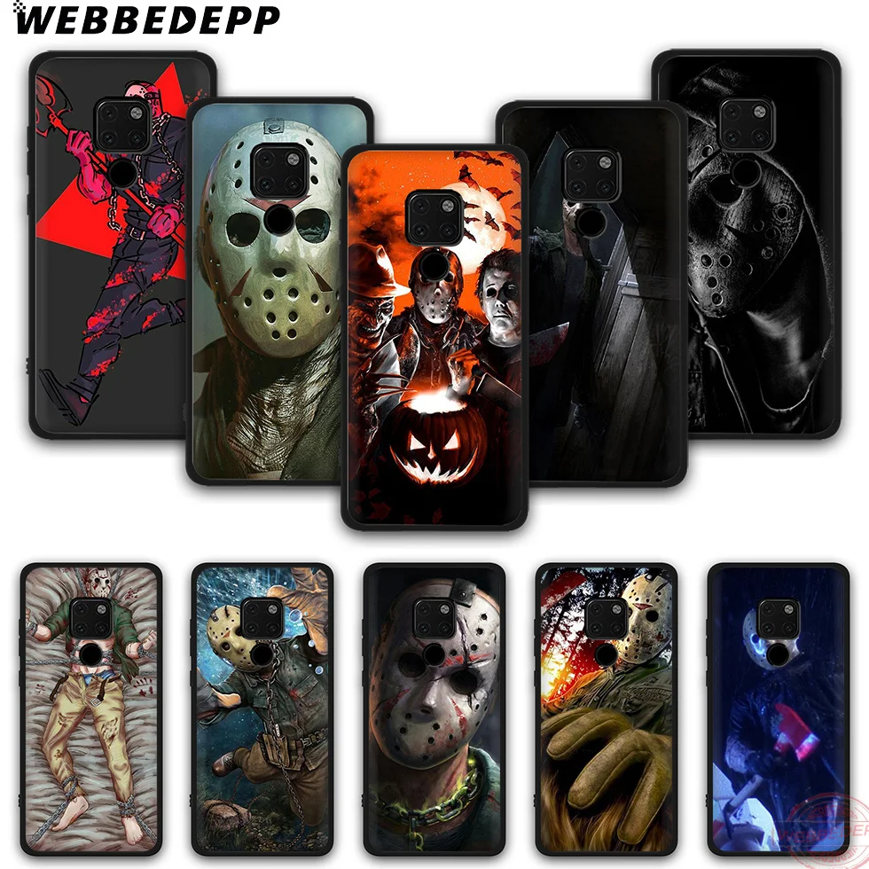 WEBBEDEPP Jason Voorhees TPU Phone Case for Mate 10 20 30 Pro Lite Nova 2i 3i 3 4 5i 2 5 |