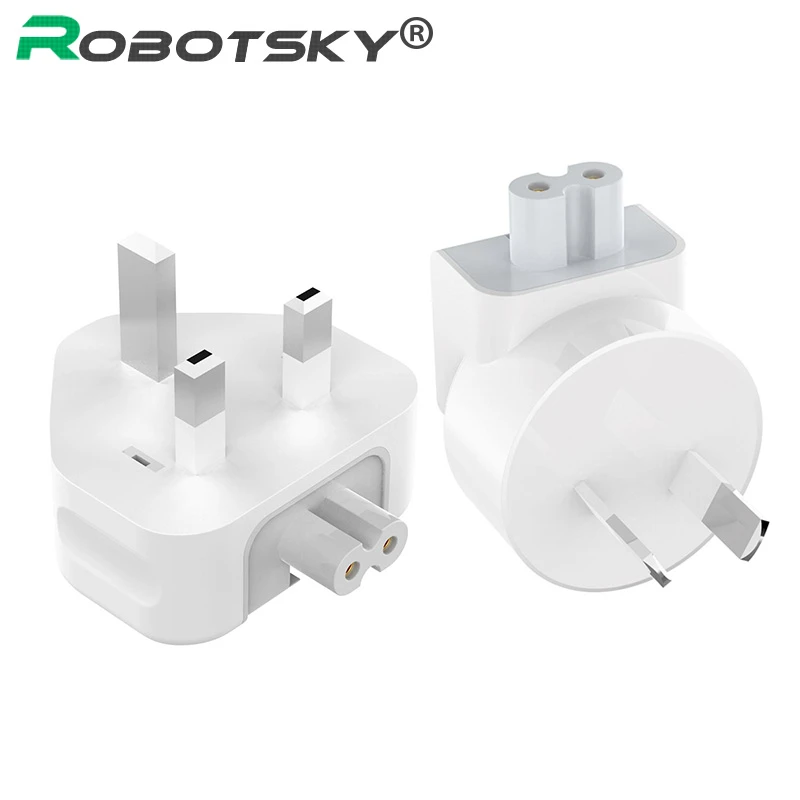 Wall AC Detachable Electrical UK AU Plug Duck Head Power Adapter for Apple iPad iPhone USB Charger MacBook usb car charge