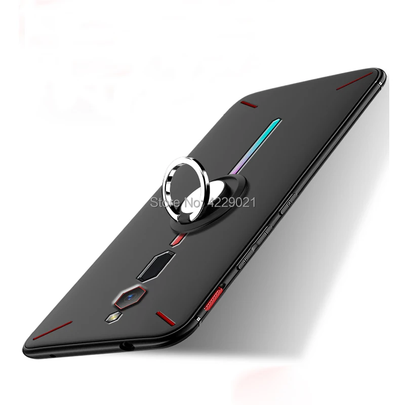 Чехол для Nubia Red Magic 3 Роскошный чехол с магнитным кольцом держателем чехлы