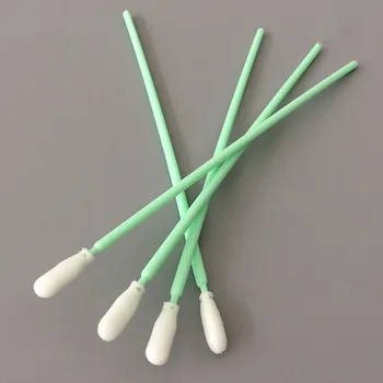 

500 pcs CleanFoam Swab Flexible Head Long Handle Replacement ITW Texwipe TX740B Foam Swabs