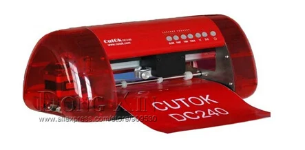 Режущий плоттер для сетки гибкий лазерный резак из ПВХ Cutok DC240 виниловый ПУ размер