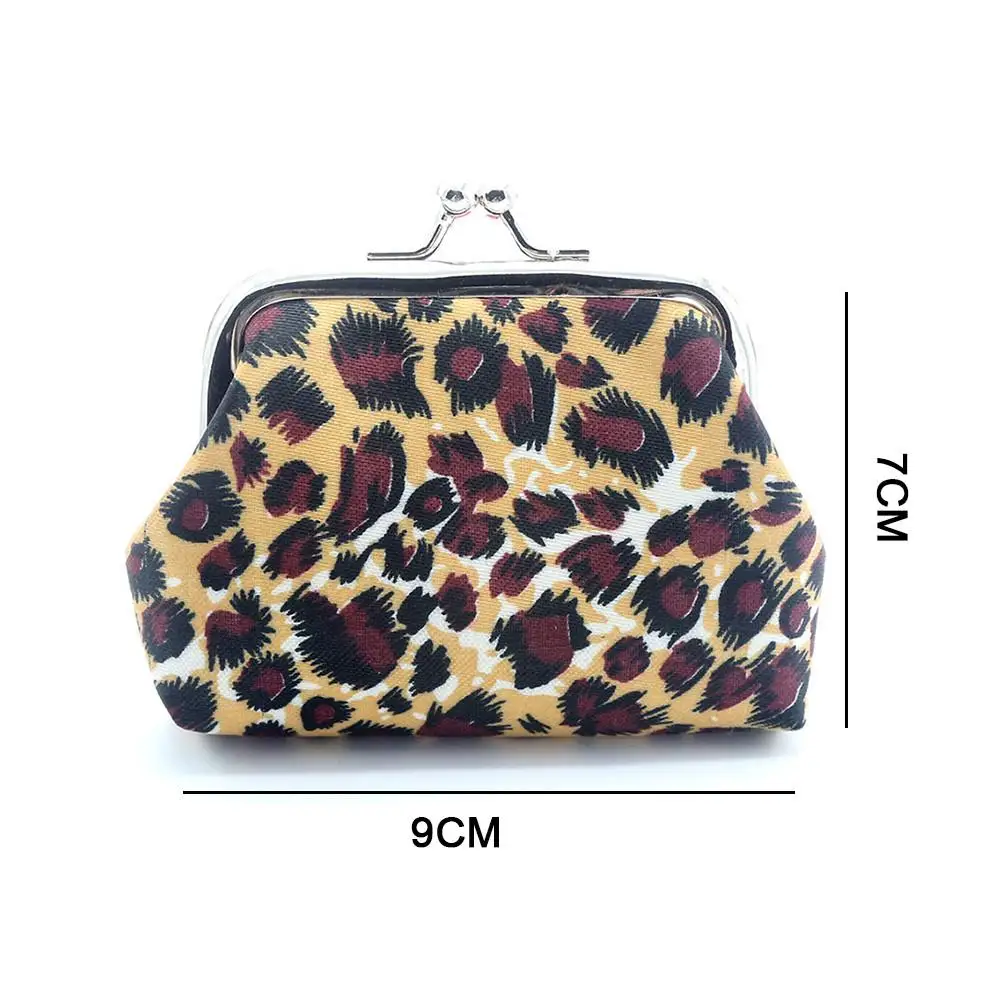 Exquisite Buckle Coin Purses Pattern With Pictures Of Pink Flamingo Mini Wallet Key Card Holder Purse for Women