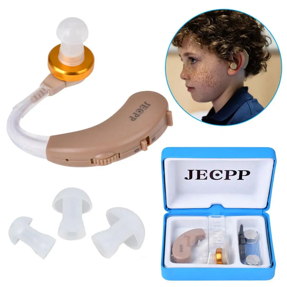 

JECPP F-135 Mini Ear Hearing Aid Adjustable Sound Amplifier Kit for the Elderly