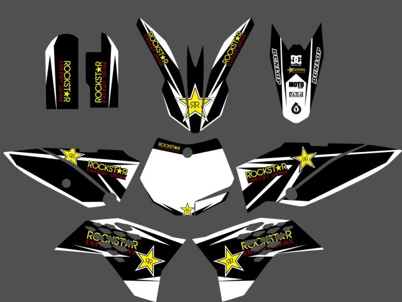 KTM-50 Graphics Decal Kit 2009-2010-2011-2012-2013-2014-2015 KTM-RB