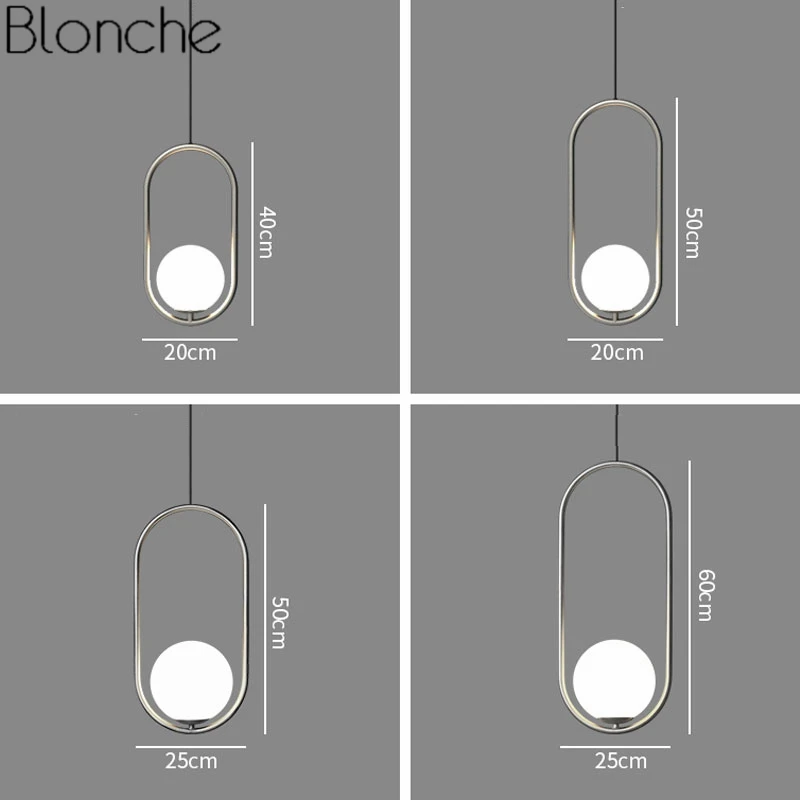 Скандинавские стеклянные шаровые подвесные светильники винтажный обруч современный светодиодный подвесной светильник для гостиной домашний Лофт промышленный Декор Светильник E27