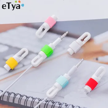 

eTya 10pcs/lots Small Cable Earphone Protector USB Line Phone Holder Accessory New Women Packing Organizers Travel accessories