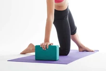 2016 New High Quality 3 Color Comouflage EVA Yoga Block Brick Foaming Foam Home Exercise Fitness Health Gym Practice Tool