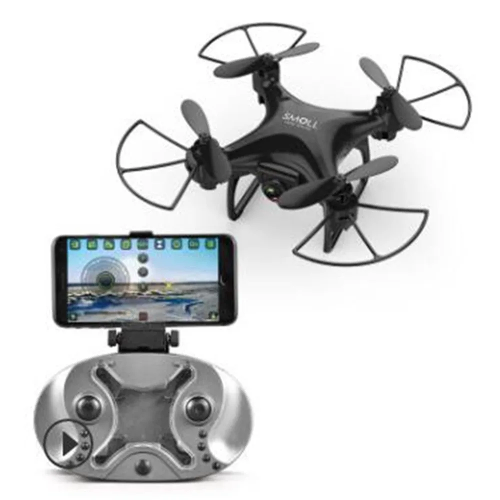

Mini RC Drone Remote Control Quadcopter with 0.3MP HD Camera Helicopter Headless Mode Gravity Sensor Aircraft S26