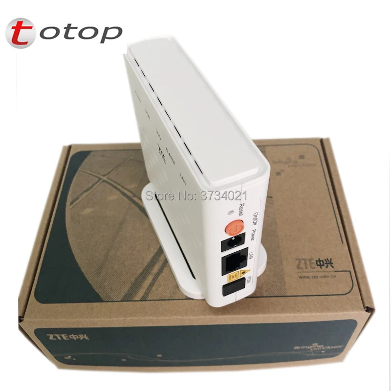 100% Оригинал ZTE GPON оптоволоконная сеть ont ZXA10 F601 терминал или FTTO ONU с 1GE Ethernet порт