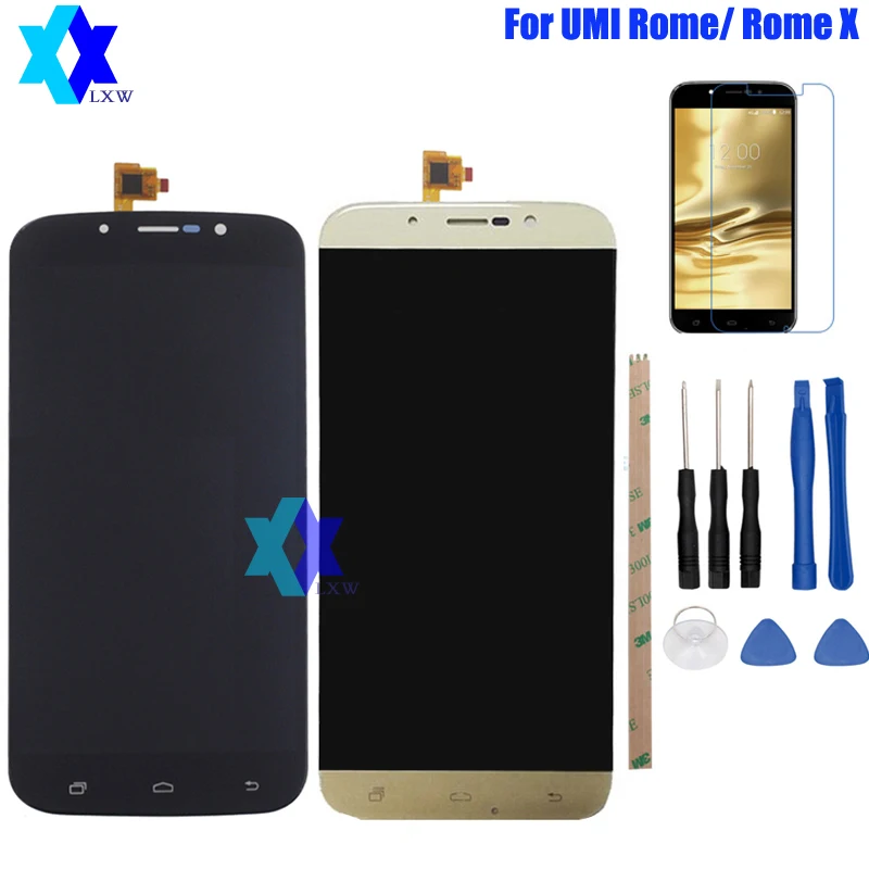 

For Original UMI ROME /ROME X LCD Display+Touch Screen Panel Digital Replacement Parts Assembly 5.5 inch 1280x720P
