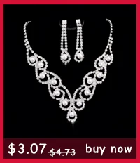 Ожерелье с кристаллами+ серьги Люкс роскошные стразы свадебный ювелирный набор Ms. простые роскошные аксессуары для одежды