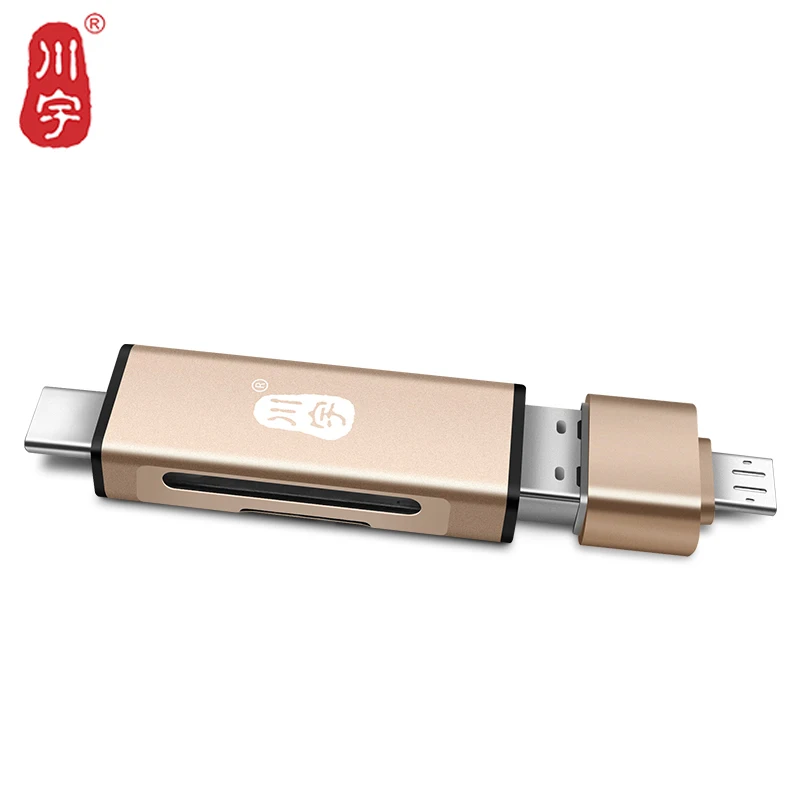 Kawau 3,1 OTG кард-ридер USB Type C MicroUSB адаптер с Micro SD карты/SD карты слот C350 кард-ридер для мобильного телефона