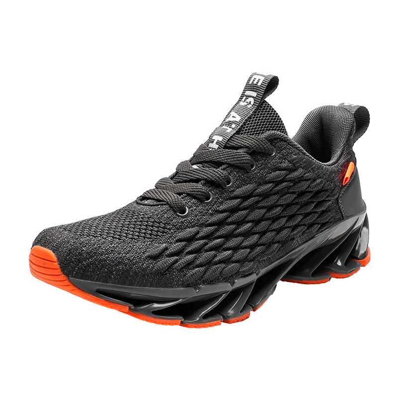 

Off White Shoes Brand Same Style High Top Sneakers Men Shoes Blade Warrior Flying Woven Breathable Fish Scales In Outdoor Casual