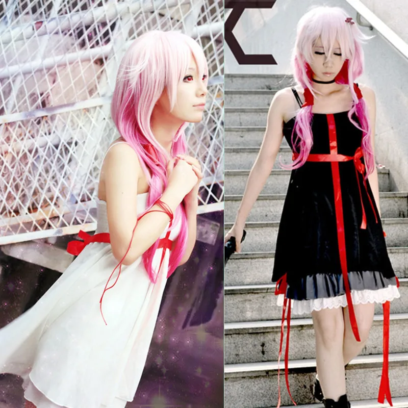 

Yuzuriha Inori cosplay costumes dresses Japanese anime Guilty Crown clothing Masquerade Mardi Gras Carnival Halloween costumes