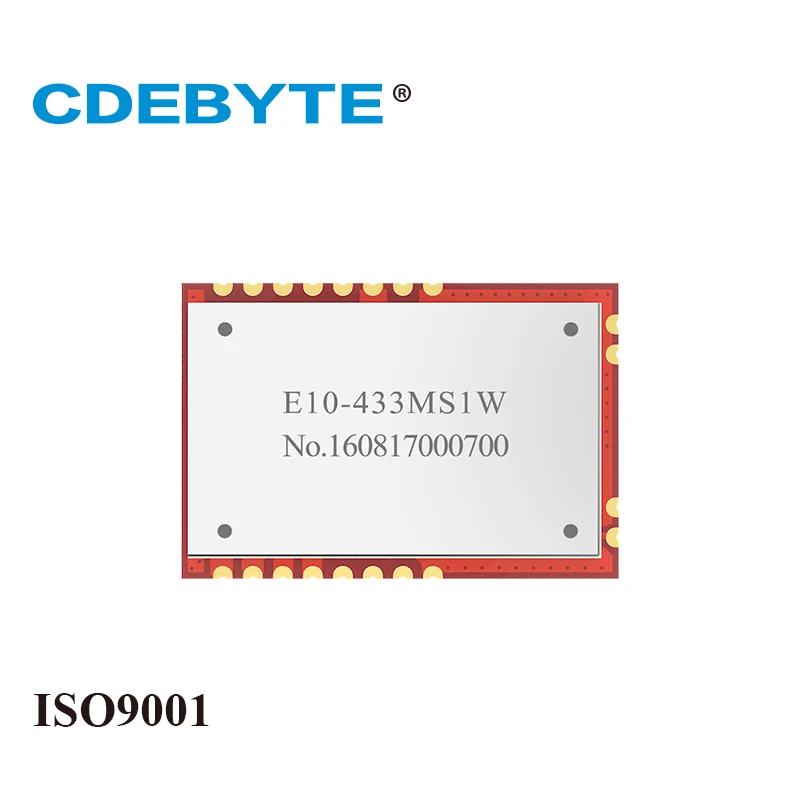 E10-433MS1W 30dBm Long Range SPI SI4463 433 мГц 1 Вт штамп отверстие антенны IoT uhf Беспроводной трансивер 433 мГц передатчик приемник