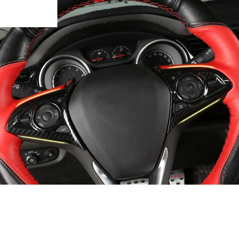 

Lsrtw2017 Asb Car Steering Wheel Shifting Panel Trim Sticker for Buick Rega Opel Insignia Gs 2018 2019 2020