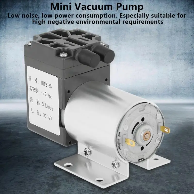 DC 12V 5L/min 120kpa Mini Vacuum Pump Negative Pressure Suction Pumping