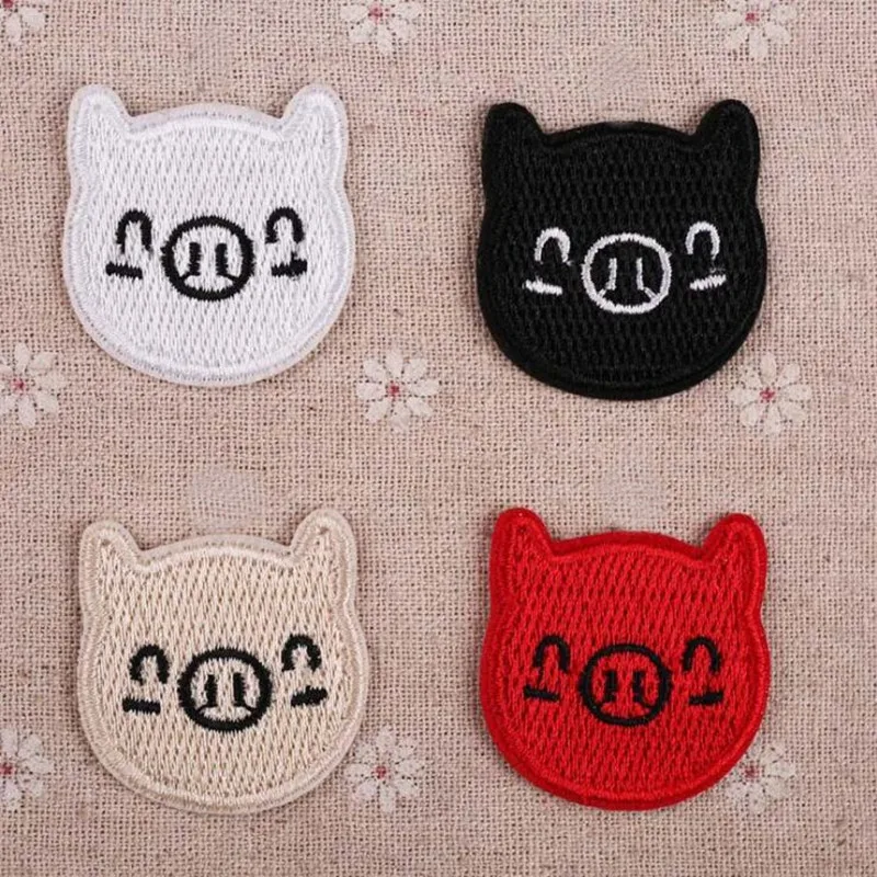 

0.3 Animal Heads 4 Fashion Patchwork Patch Embroidered Patches For Clothing Iron On For Close Shoes Bags Badges Embroidery