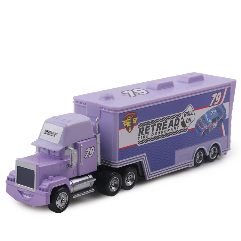 Дисней Pixar Тачки 2 3 игрушки Молния Маккуин Джексон шторм мак грузовик 1:55 литая модель автомобиля игрушка детский подарок на день рождения - Цвет: No.79