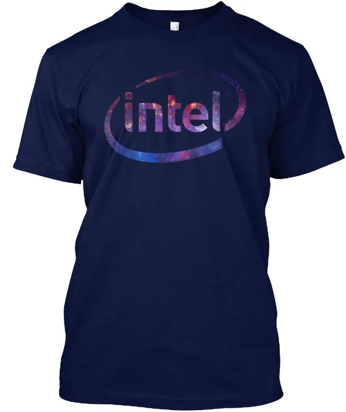 

Intel - popular Tagless Tee T-ShirtNew T Shirt Spring Summer
