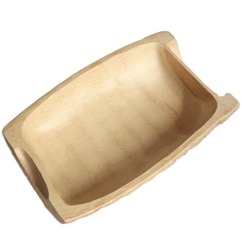 

Bamboo Root Carving Fruit Plate Fruit Bowl Creative Snack Dish Living Room Home Dried Fruit Plate Coffee Table Wedding Candy B