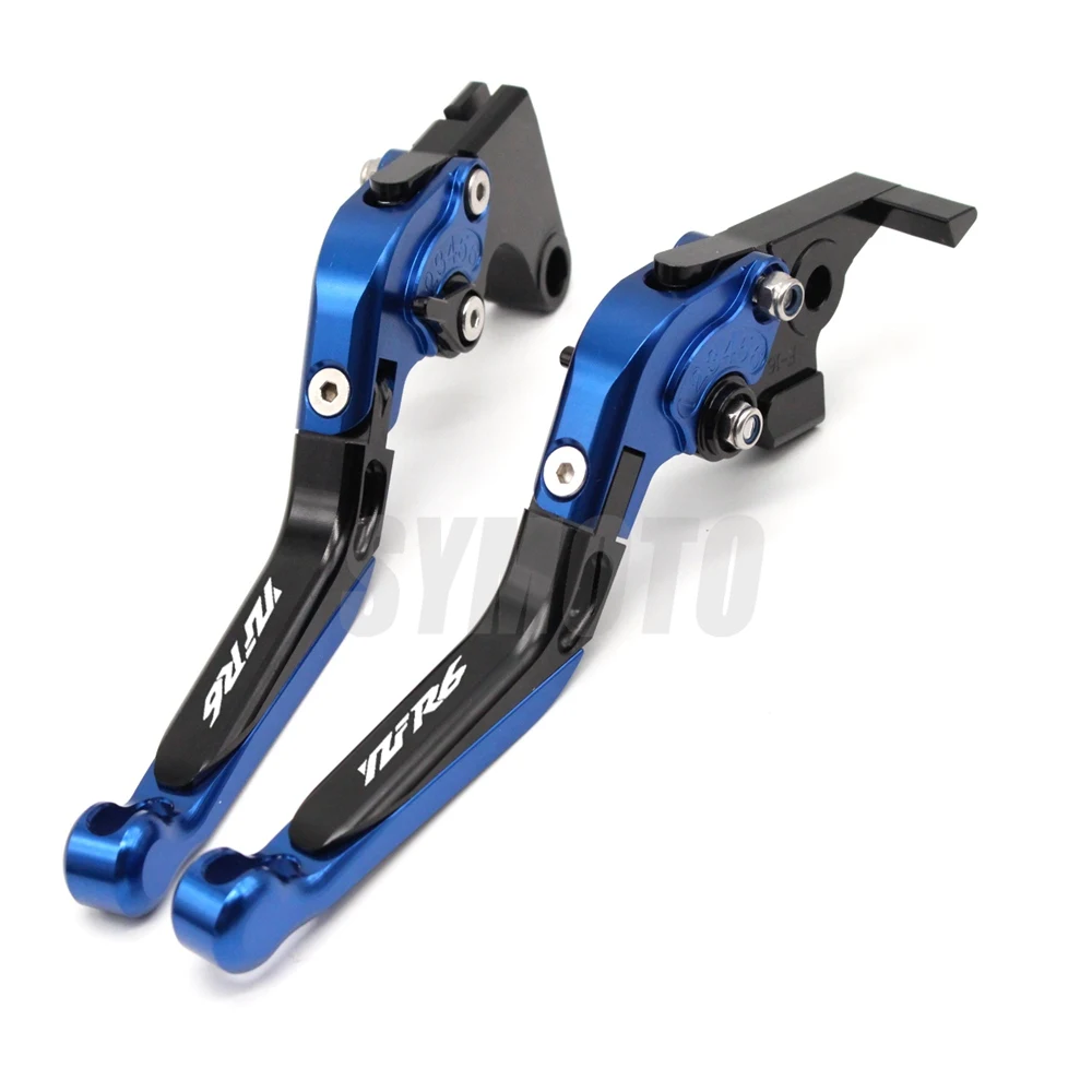 CNC plegable ajustable extensible motocicleta frenos embrague palancas para YAMAHA R6 YZF600 YZF-R6 2005-2016 YZF R6