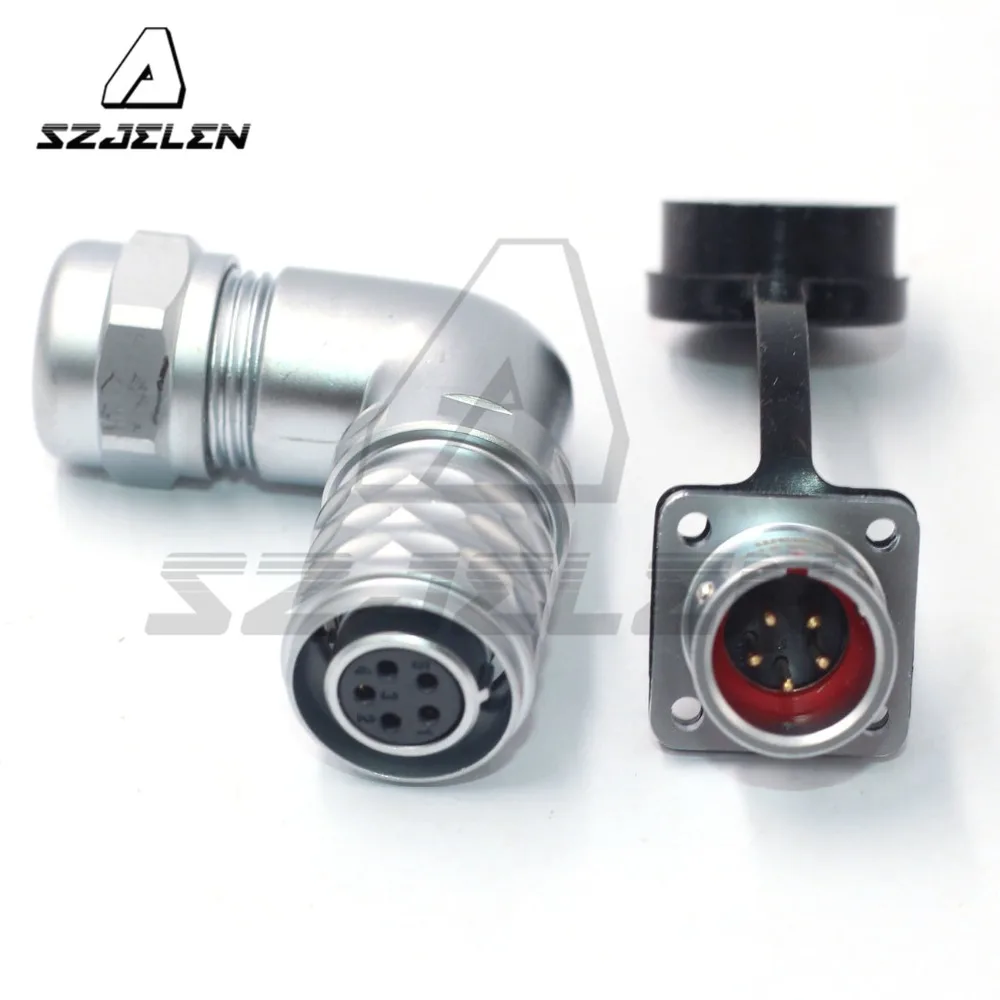 WEIPU SF12 5pin wasserdichte IP67 Luftfahrt Kabel Stecker Männlich und Weiblich, 5pin RV solar port stecker buchse-in Steckverbinder aus Licht & Beleuchtung bei