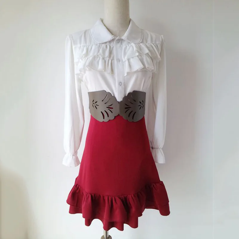 

LoveLive! Love Live Minami Kotori Meidofuku Awaken Uniform Dress Outfit Cosplay Costumes Lolita Dress+ Belt Halloween