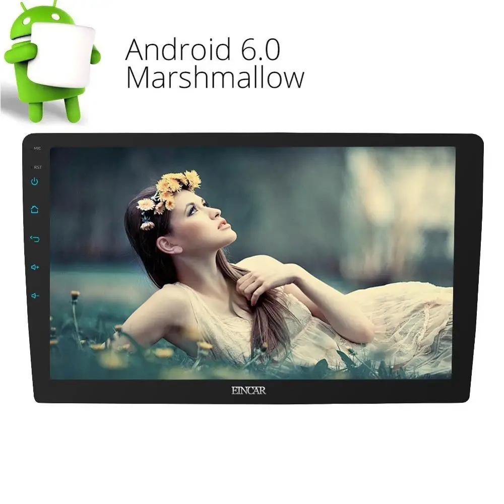 

10.1'' Double 2 Din Touch Screen Radio Stereo No DVD player Android 6.0 Autoradio Bluetooth GPS Navigation OBD2 FM/AM RDS Radio
