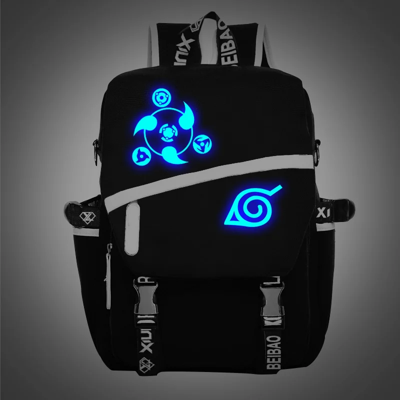 FAIRY TAIL  Luminous Backpack Noctilucence Packsack School Book Travel Bag 