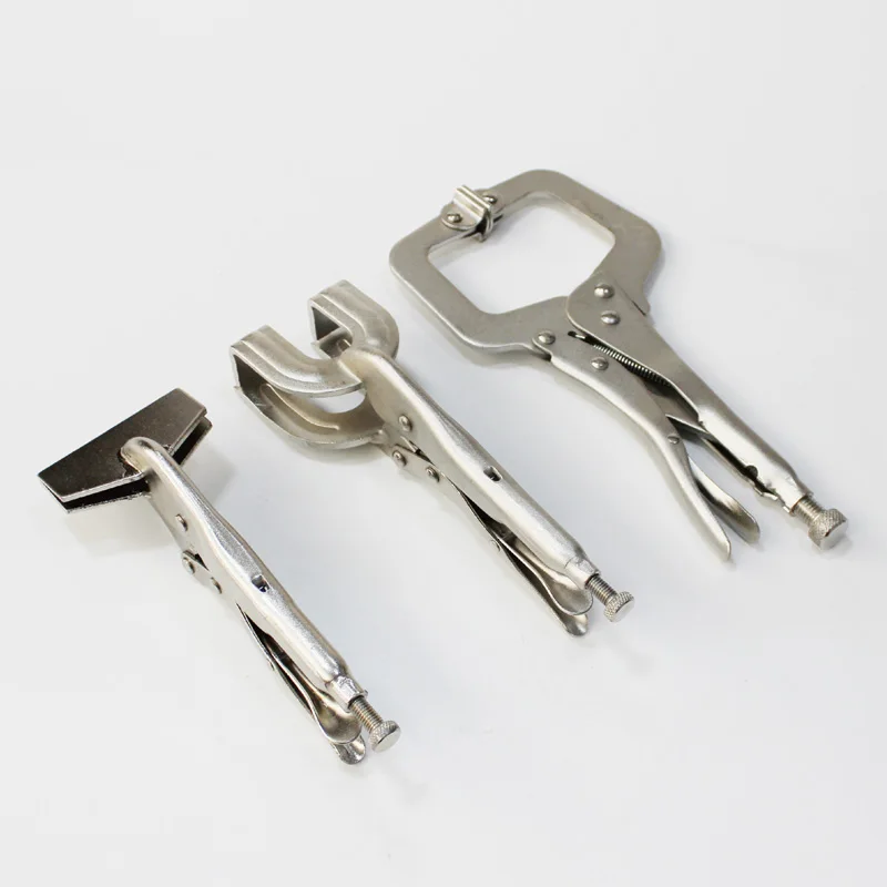

welding clamps plier set sheet metal clamp locking welding clamp pliers C-clamp 8" 9" 10" 11"