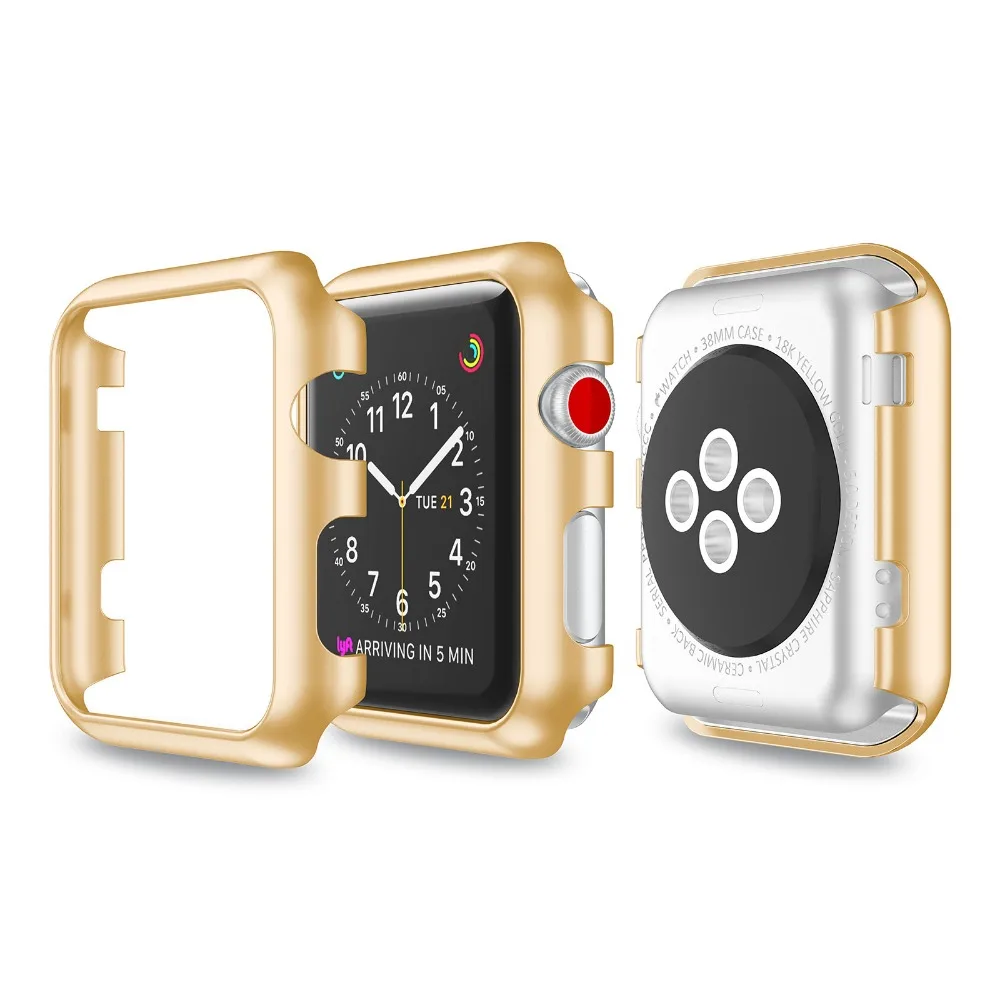 Защитный чехол из твердого поликарбоната для смарт часов Apple Watch 38 мм 42