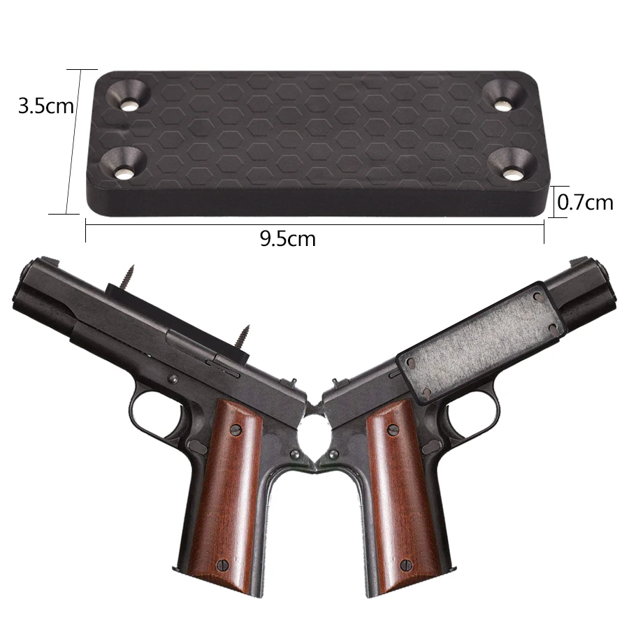 

Magnetic Gun Mount Holster Gun Magnet hold 43lbs 88 pieces of carton