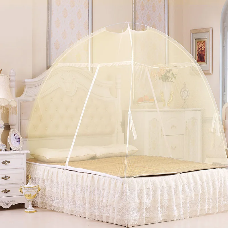 Детская москитная сетка, тент, Королевский размер, балдахин, сетка для кровати, балдахин для принцессы, противомоскитная сетка на кровать - Цвет: yellow