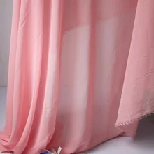 Розовая шифоновая ткань свадебная ткань подкладки для одежды юбка 6" Широкая 5 ярдов в партии