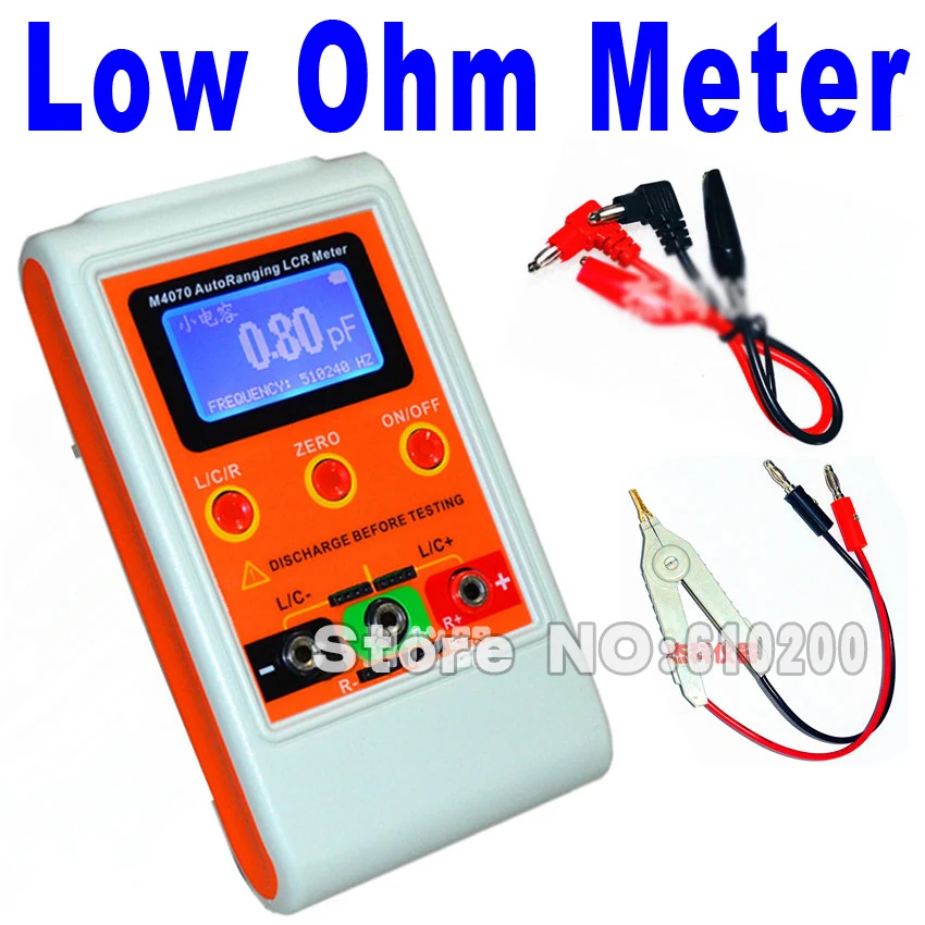 Auto Ranging LCR Meter Up to 100H 100mF 20MR, 1 accuracy 5 digit