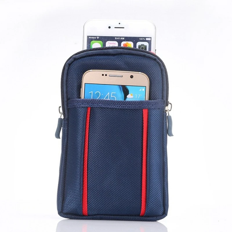 

Multipurpose Mini Crossbody Pouch Cell Phone Bag Wallet Case Purse with Shoulder Strap/Belt Loop for Phone 7plus Under 6.3 inch