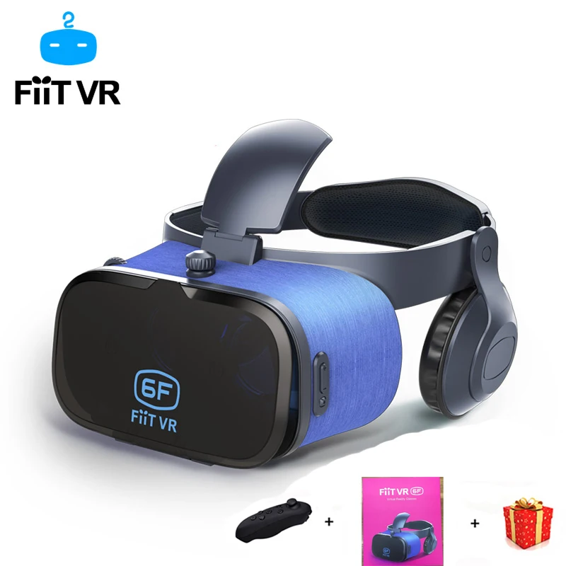Fiit 6F шлем 3D VR Очки виртуальной реальности для смартфонов очки смарт телефон Google